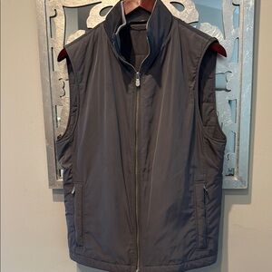 Men's Gray Sleeveless vest custom made